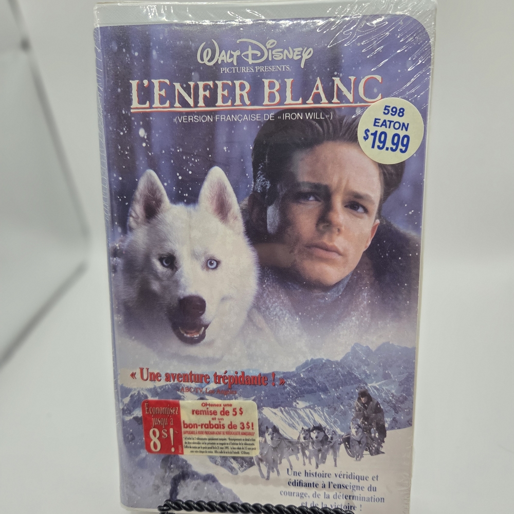 Walt Disney L'Enfer Blanc VHS Sellé Brand New!